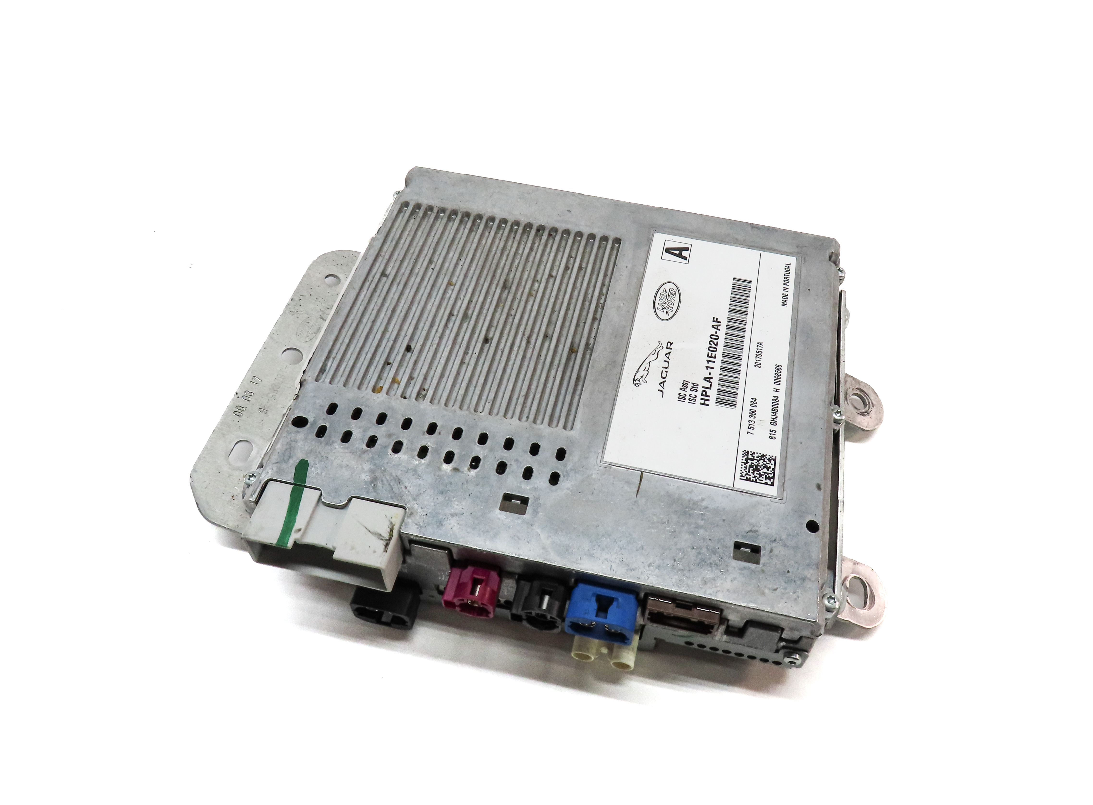 2017 LAND ROVER DISCOVERY (L462) RADIO STEREO AUDIO CONTROL MODULE HEAD UNIT — exact item pictured